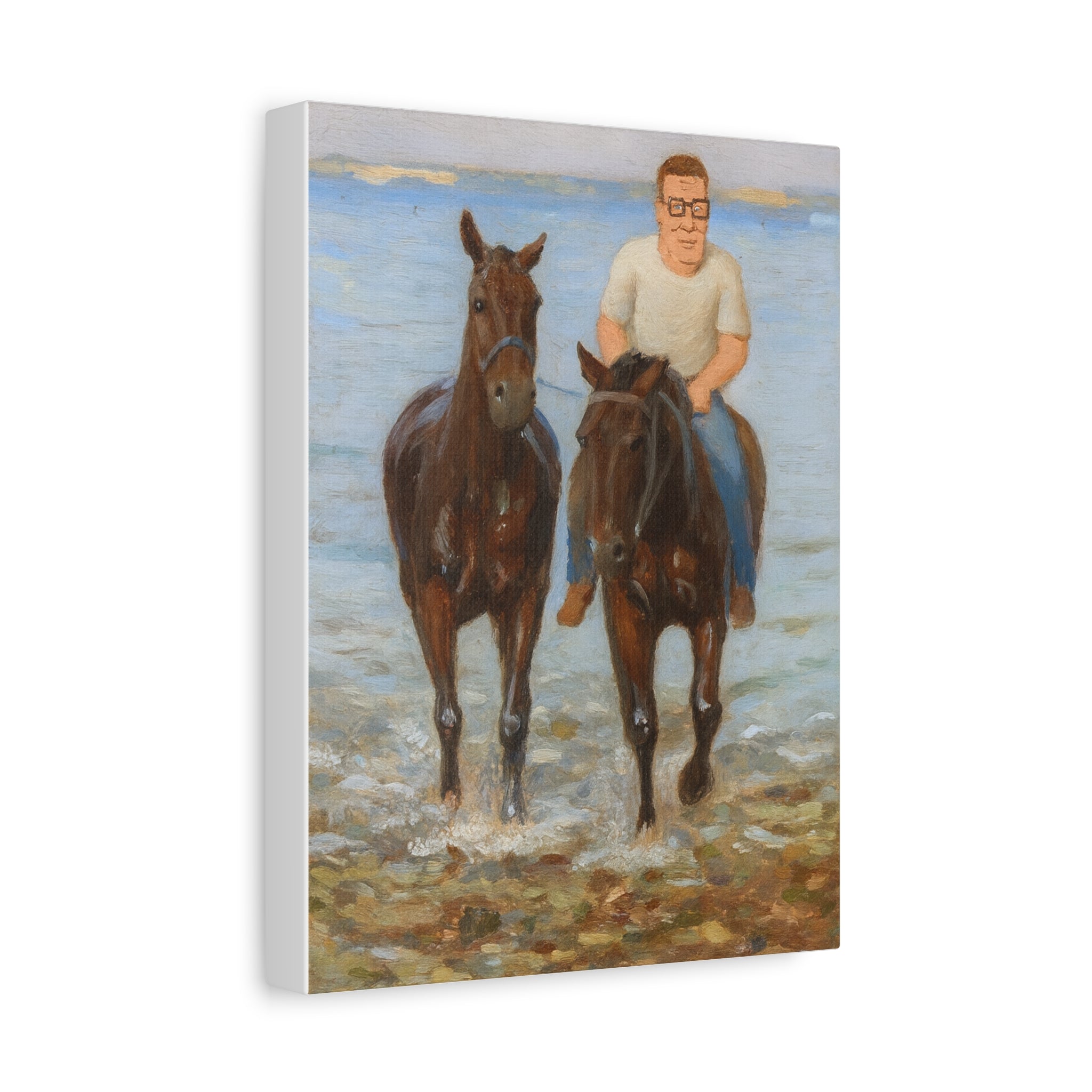 Hank Hill Canvas Painting