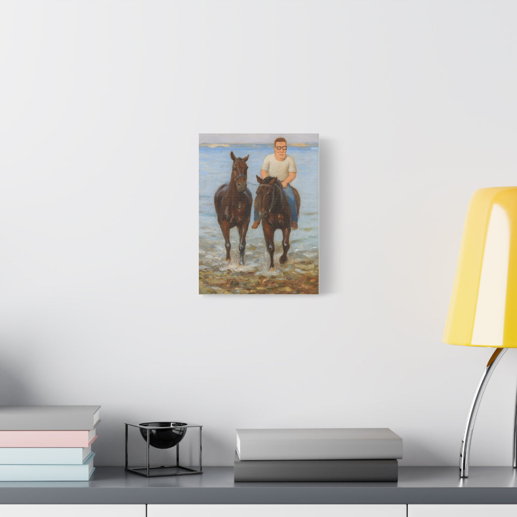 Hank Hill Canvas Painting