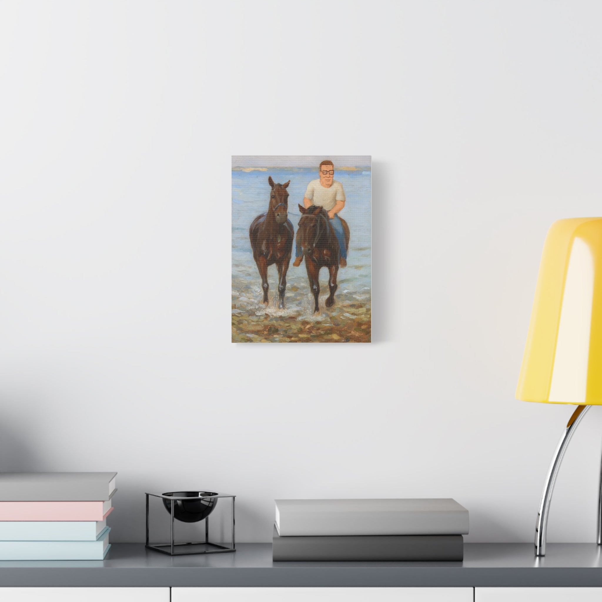 Hank Hill Canvas Painting